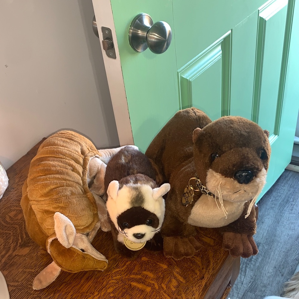 Set of 3 Stuffed Animals